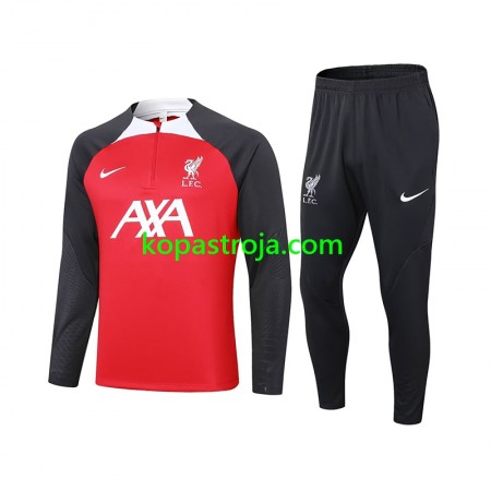 Liverpool Tränings Sweatshirtställ Röd 2024/25